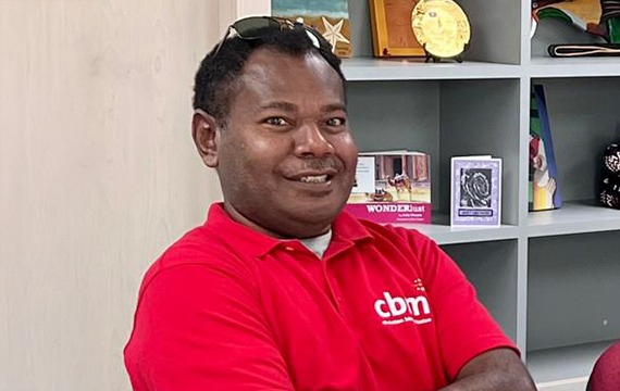 Michael, CBM Papua New Guinea's Project Coordinator